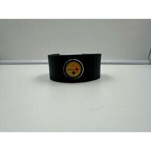 Pittsburg Steelers Leather Braclet